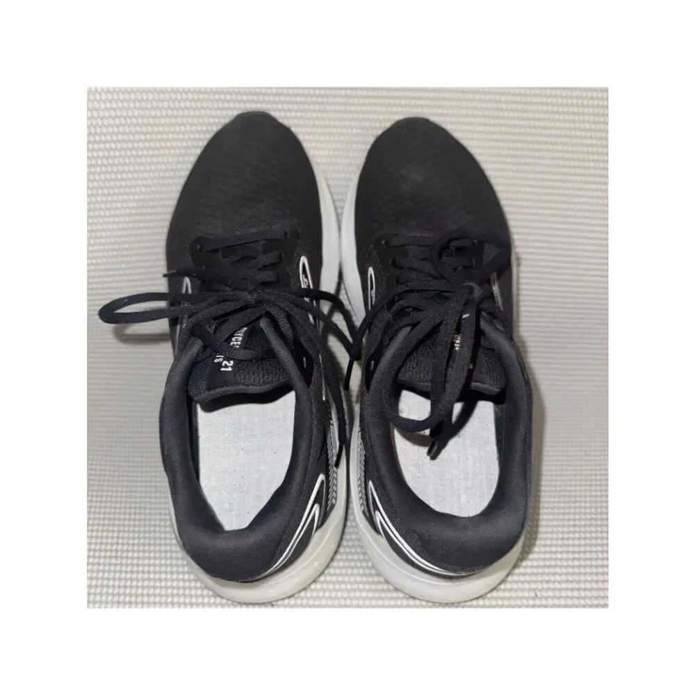 Brooks Glycerin GTS 21 Black Sneaker Running Athletic Gym Shoes Women’s Size 10